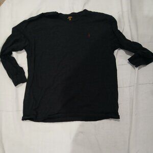 POLO Ralph Lauren Long Sleeve Black T-shirt 2XLT/Tall